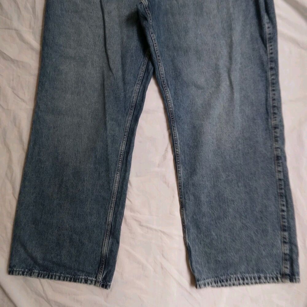 Hollister Low-Rise Baggy Jeans Blue Med Wash Wide Leg Boho Preppy Women's 16 33 - Picture 3 of 16